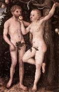 CRANACH, Lucas the Elder Adam and Eve 05 painting
